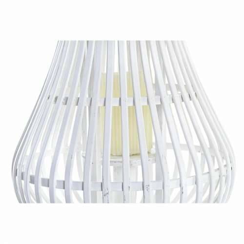 Laternas stends DKD Home Decor Bijela Pisana Metal Bambus Kristal gradski 30 x 40 cm 29 x 29 x 34 cm Cijena