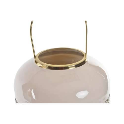 Svijećnjak DKD Home Decor 24 x 24 x 46 cm Plava Roza Aluminij 24 x 24 x 56 cm (2 kom.) Cijena