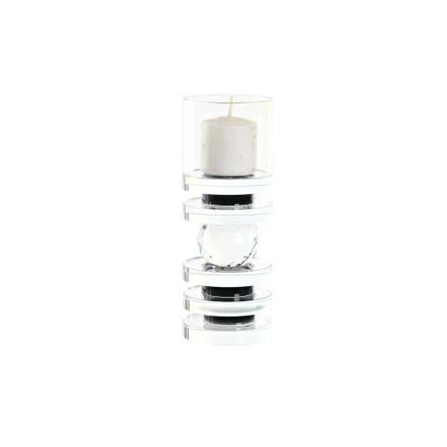Svijećnjak DKD Home Decor Plava Crna Kristal 6 x 6 x 16 cm Cijena