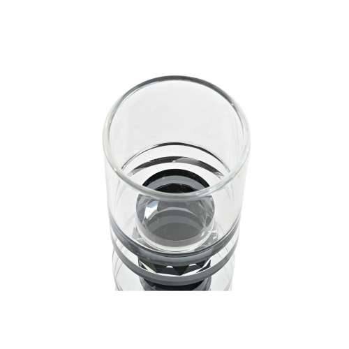 Svijećnjak DKD Home Decor Plava Crna Kristal 6 x 6 x 16 cm Cijena