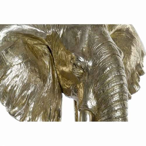 Ukrasna figura DKD Home Decor Crna zlatan Slon Orijentalno 60 x 36 x 73 cm Cijena
