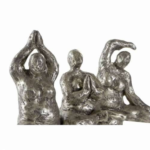 Ukrasna figura DKD Home Decor 11 x 22,5 x 17 cm zlatan Yoga (3 kom.) Cijena