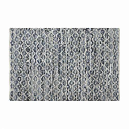 Tepih DKD Home Decor Plava Bijela (120 x 180 x 1 cm) Cijena