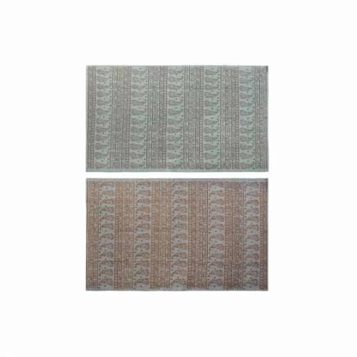 Tepih DKD Home Decor 120 x 180 x 0,4 cm Plava Poliester Zelena Arap (2 kom.) Cijena