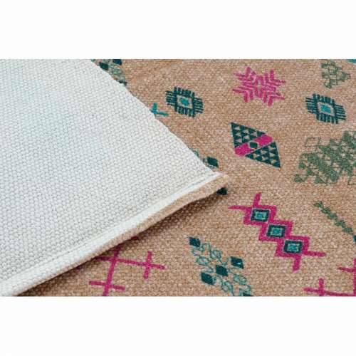 Tepih DKD Home Decor 160 x 230 x 0,4 cm Poliester Bijela Ikat Boho (2 kom.) Cijena