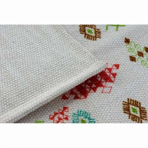Tepih DKD Home Decor 160 x 230 x 0,4 cm Poliester Bijela Ikat Boho (2 kom.) Cijena