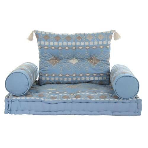 Vrtna fotelja DKD Home Decor Plava 90 x 50 x 55 cm Cijena
