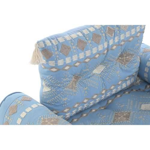 Vrtna fotelja DKD Home Decor Plava 90 x 50 x 55 cm Cijena