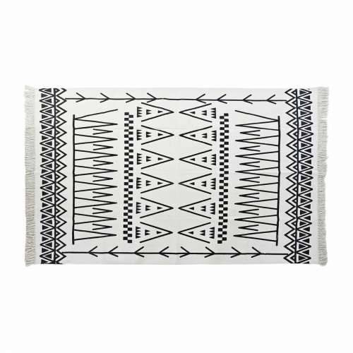 Tepih DKD Home Decor Crna Bijela Ikat (120 x 180 x 0,7 cm) Cijena