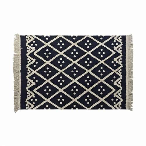 Tepih DKD Home Decor Bež Mornarsko plava 120 x 180 x 0,7 cm Cijena