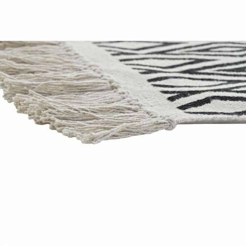 Tepih DKD Home Decor Crna Bijela (160 x 250 x 0,7 cm) Cijena