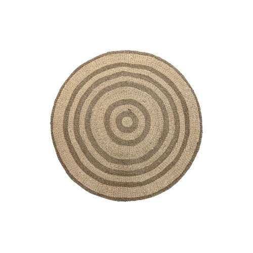 Tepih DKD Home Decor Bež Smeđa (150 x 1 x 150 cm) Cijena