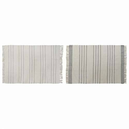 Tepih DKD Home Decor 120 x 180 x 0,75 cm Siva Poliester Bijela šiške Boho (2 kom.) Cijena