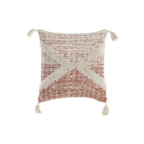 Jastuk DKD Home Decor Bež Oranžna 45 x 10 x 45 cm šiške Cijena