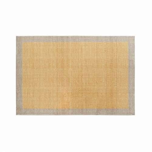 Tepih DKD Home Decor Rumena Svijetlo smeđi (120 x 180 x 0,7 cm) Cijena