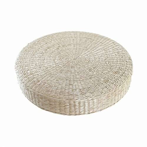Jastuk DKD Home Decor podni 60 x 60 x 11 cm Prirodno Cijena
