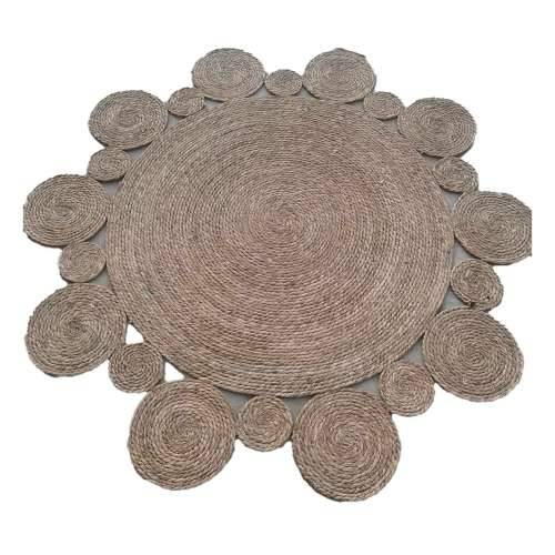 Tepih DKD Home Decor Prirodno Poliester Trske (200 x 200 x 1 cm) Cijena