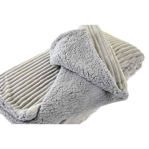 Deka DKD Home Decor Bež Tamno sivo planina 150 x 200 x 2 cm Cijena