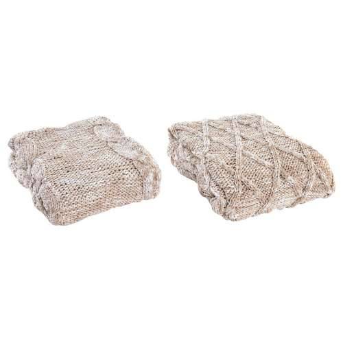 Plahte DKD Home Decor Svetlo roza 150 x 125 x 1 cm (2 kom.) Cijena