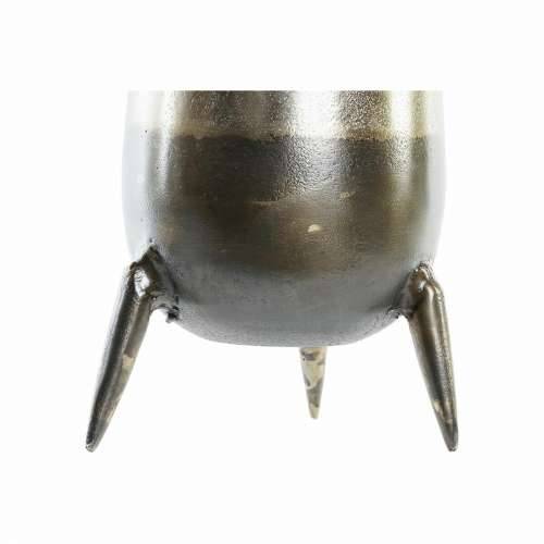 Vrč DKD Home Decor 15,5 x 15,5 x 26 cm Srebrna zlatan Aluminij moderan (2 kom.) Cijena