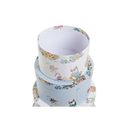 Set Složivih Kutija za Pospremanje DKD Home Decor Karton gradski 37,5 x 37,5 x 18 cm Cijena