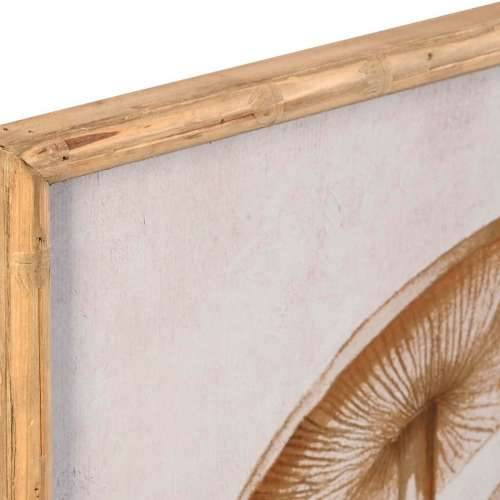 Slika DKD Home Decor Kristal 50 x 70 x 2,8 cm 50 x 2,8 x 70 cm Gljive (2 kom.) Cijena