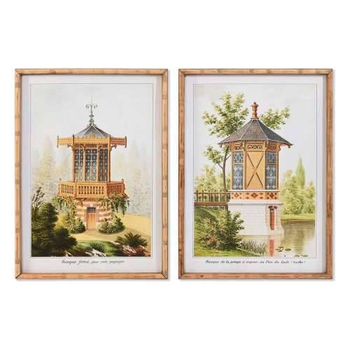 Slika DKD Home Decor Jela Kristal Orijentalno 50 x 3 x 70 cm 50 x 70 x 2,8 cm (2 kom.) Cijena