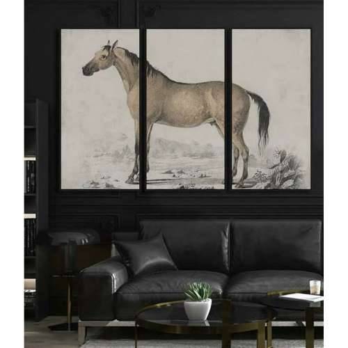 Slika DKD Home Decor Konj (180 x 4 x 120 cm) Cijena