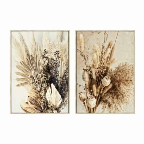 Slika DKD Home Decor Cvijet 80 x 4 x 120 cm Skandinavski (2 kom.) Cijena