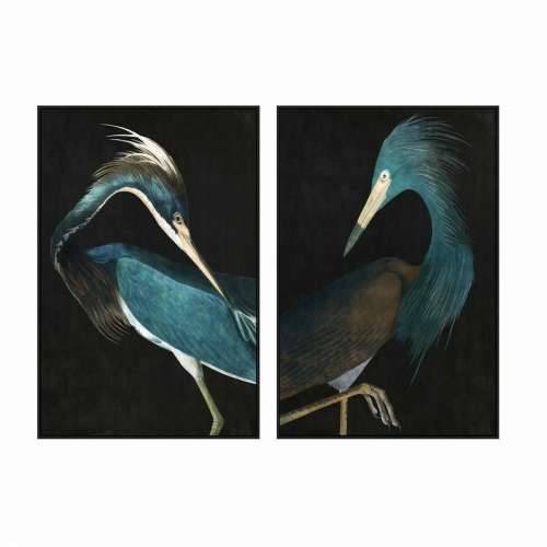 Slika DKD Home Decor Ptica Orijentalno 80 x 4 x 120 cm (2 kom.) Cijena