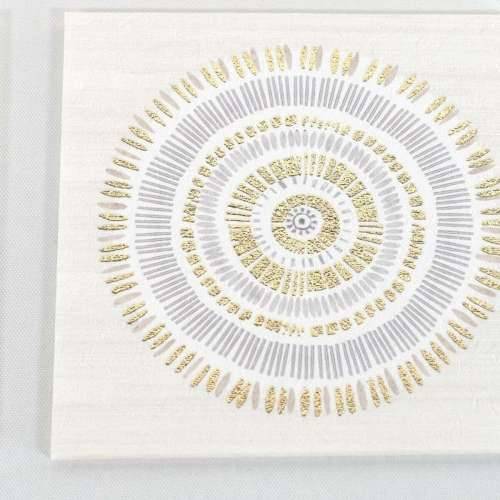Slika DKD Home Decor 61 x 3,8 x 26 cm 63,5 x 4 x 28,6 cm krugovi Skandinavski (2 kom.) Cijena