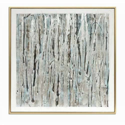 Slika DKD Home Decor Apstraktno (131 x 3,8 x 131 cm) Cijena