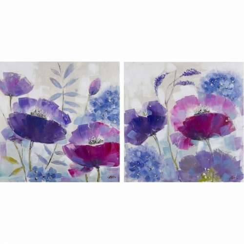 Slika DKD Home Decor 80 x 3,5 x 80 cm Shabby Chic (2 kom.) Cijena