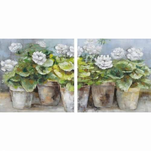 Slika DKD Home Decor 80 x 3,5 x 80 cm Posuda Cottage (2 kom.) Cijena