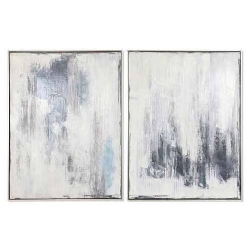 Slika DKD Home Decor 60 x 3,5 x 80 cm Apstraktno 60 x 3 x 80 cm gradski (2 kom.) Cijena