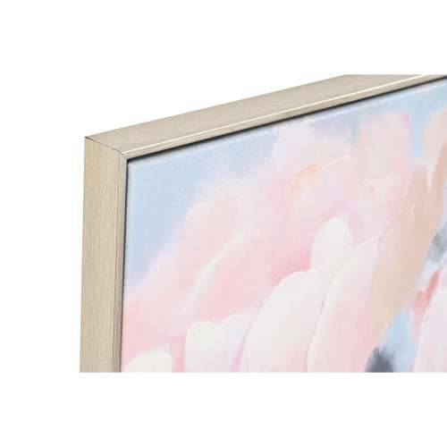 Slika DKD Home Decor 60 x 3,5 x 80 cm 60 x 3 x 80 cm Ziedi romantični (2 kom.) Cijena