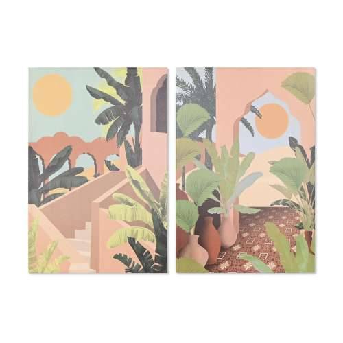Slika DKD Home Decor 60 x 3,8 x 90 cm Indijanka Indijac (2 kom.) Cijena