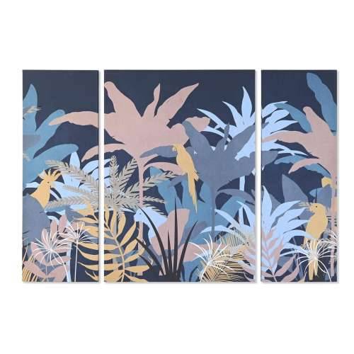 Set od tri slike DKD Home Decor Kolonijalni (140 x 3,8 x 100 cm) Cijena