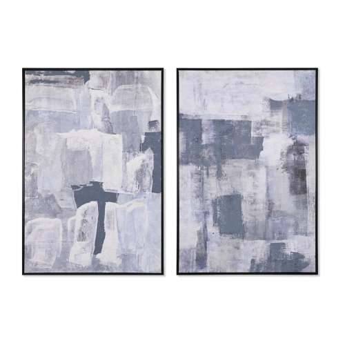 Slika DKD Home Decor 83 x 4,5 x 122,5 cm 83 x 4,5 x 123 cm Apstraktno gradski (2 kom.) Cijena