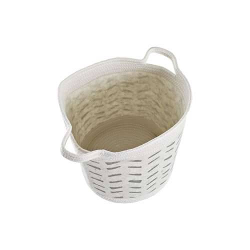 Set košara DKD Home Decor Siva Pamuk (3 Dijelovi) (35 x 35 x 40 cm) Cijena