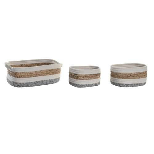 Cutie Decorativă DKD Home Decor Prirodno vlakno 33 x 23 x 13 cm Cijena