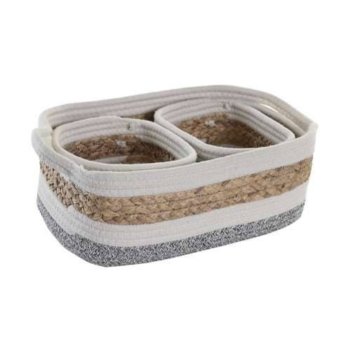 Cutie Decorativă DKD Home Decor Prirodno vlakno 33 x 23 x 13 cm Cijena