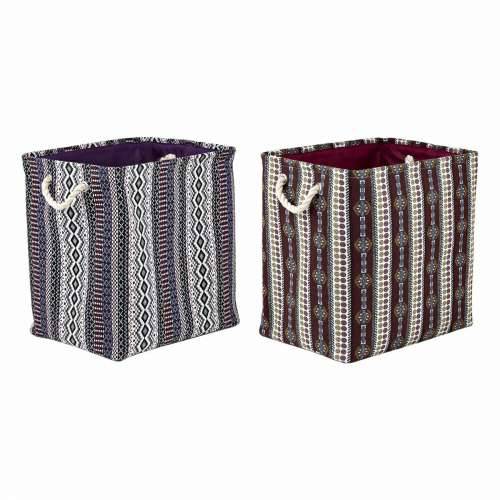 Cutie Decorativă DKD Home Decor Poliester Indijac EVA Guma 40 x 30 x 40 cm (2 kom.) Cijena