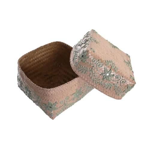 Set košara DKD Home Decor Pisana Bambus Boho 27 x 27 x 23 cm Cijena