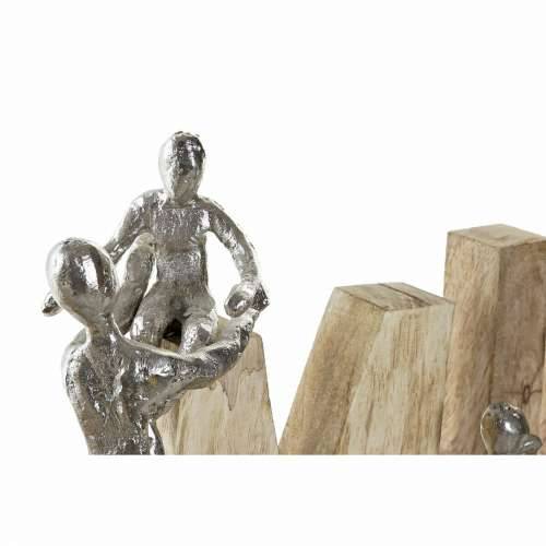 Ukrasna figura DKD Home Decor Smeđa Aluminij Drvo Manga (55 x 7,5 x 21 cm) Cijena