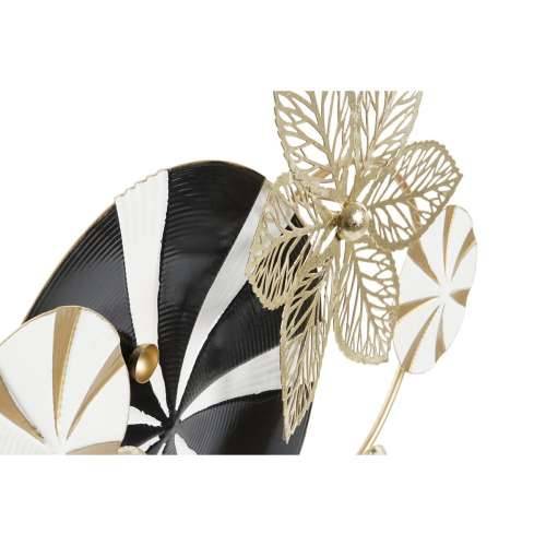 Ukrasna figura DKD Home Decor Crna zlatan Metal moderan (62 x 9 x 61,6 cm) Cijena