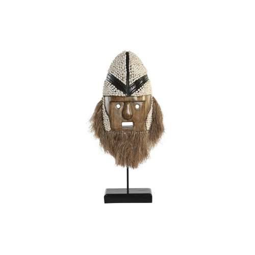 Ukrasna figura DKD Home Decor Prirodno Bijela Školjke Maska (30 x 10 x 60 cm) Cijena