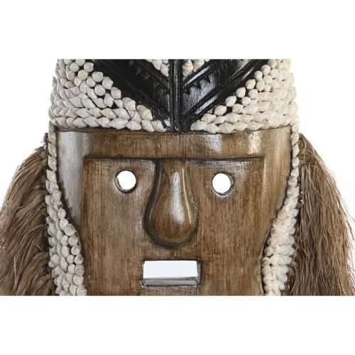 Ukrasna figura DKD Home Decor Prirodno Bijela Školjke Maska (30 x 10 x 60 cm) Cijena