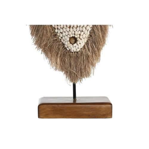 Ukrasna figura DKD Home Decor Prirodno Maska Vlakna (30 x 10,5 x 53 cm) Cijena