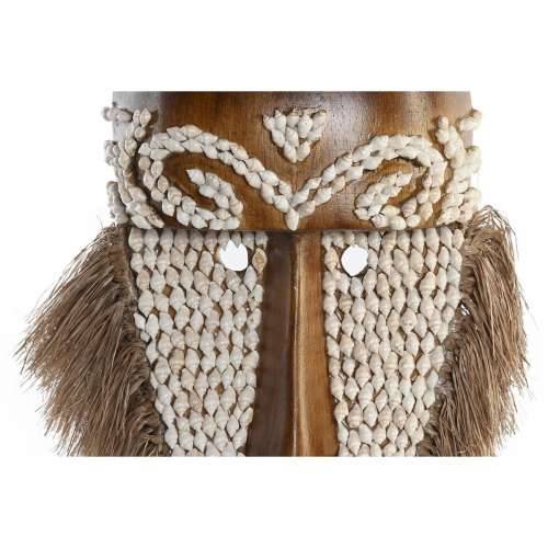 Ukrasna figura DKD Home Decor Prirodno Maska Vlakna (30 x 10,5 x 53 cm) Cijena